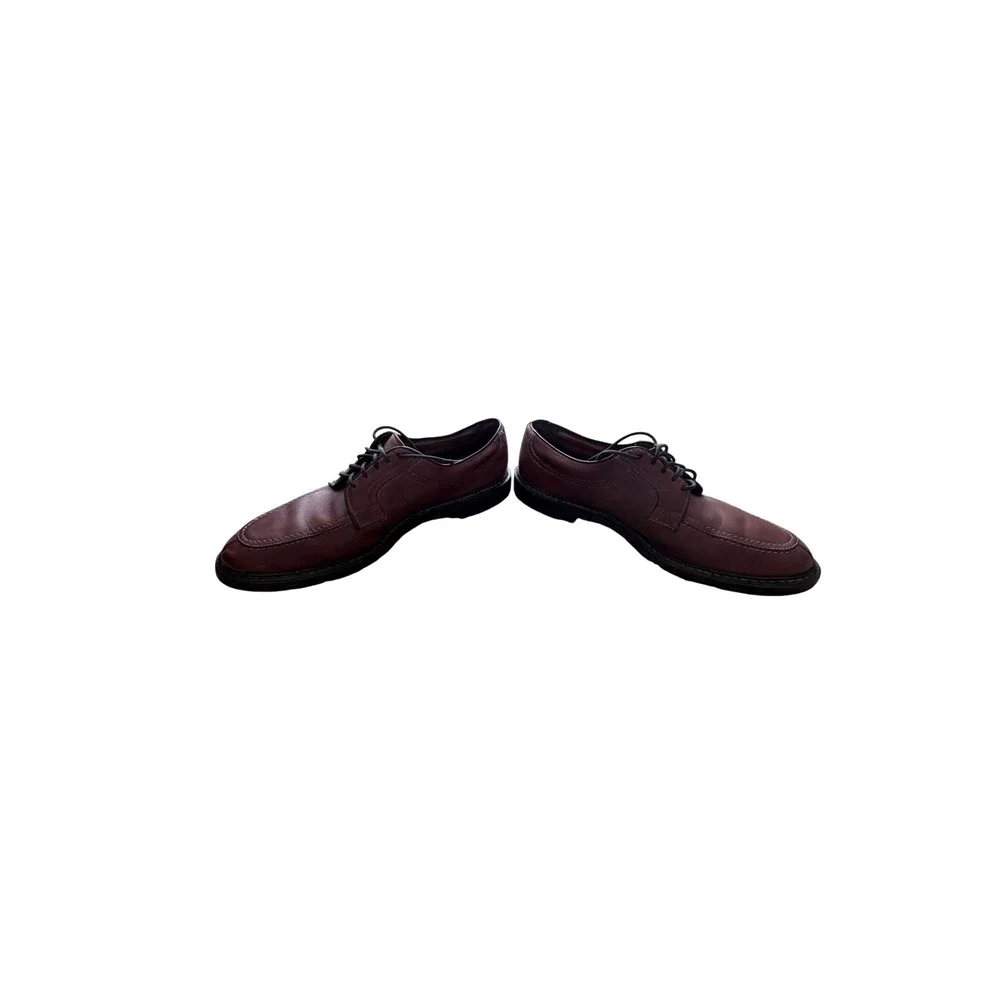 Allen Edmonds Wilbert Brown Leather Comfort Oxford Shoes Mens 9.5 D 1931